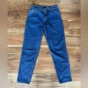 Levi's Vintage 512 Slim fit, Straight leg, High waist.  Size 10